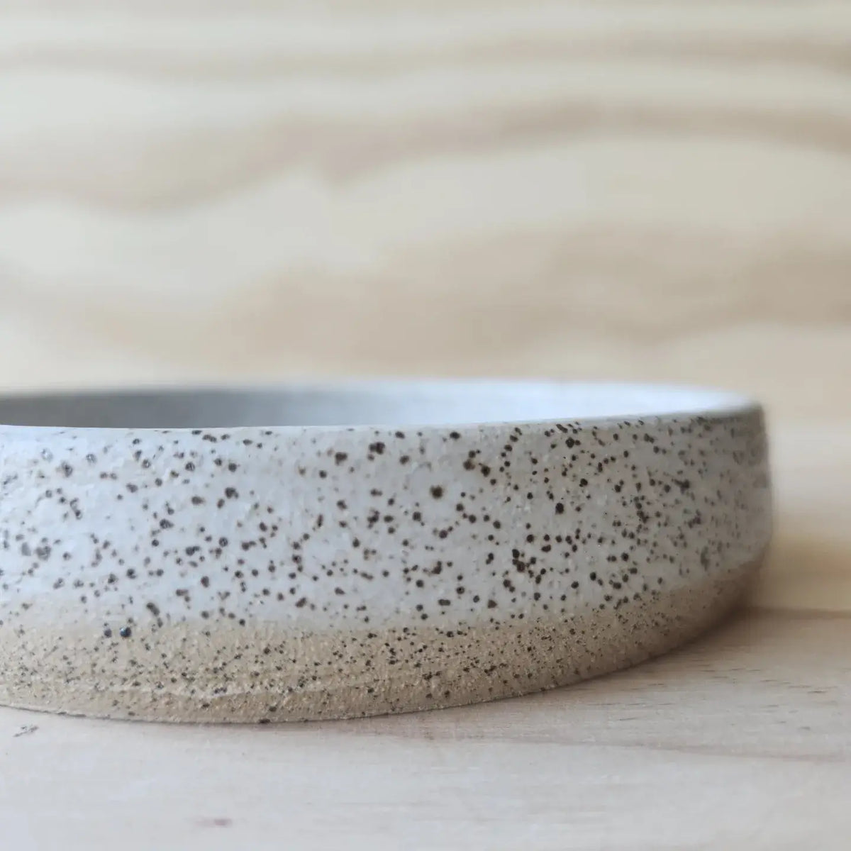 CATCHALL DISH: SPECKY WHITE