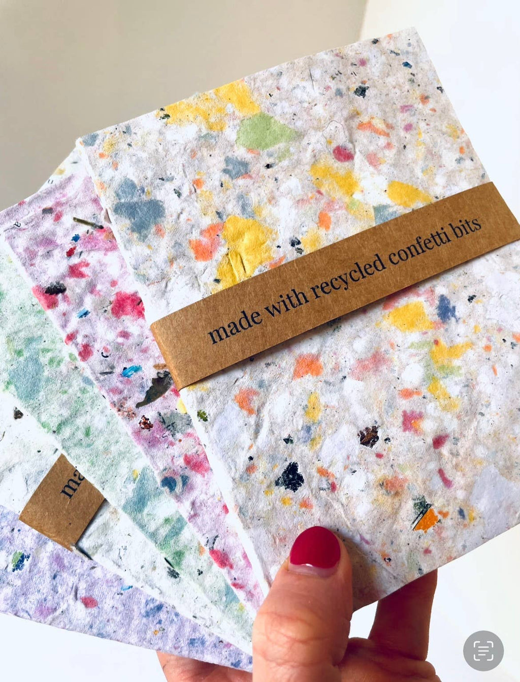 MINI CONFETTI BITS HANDMADE NOTEBOOK