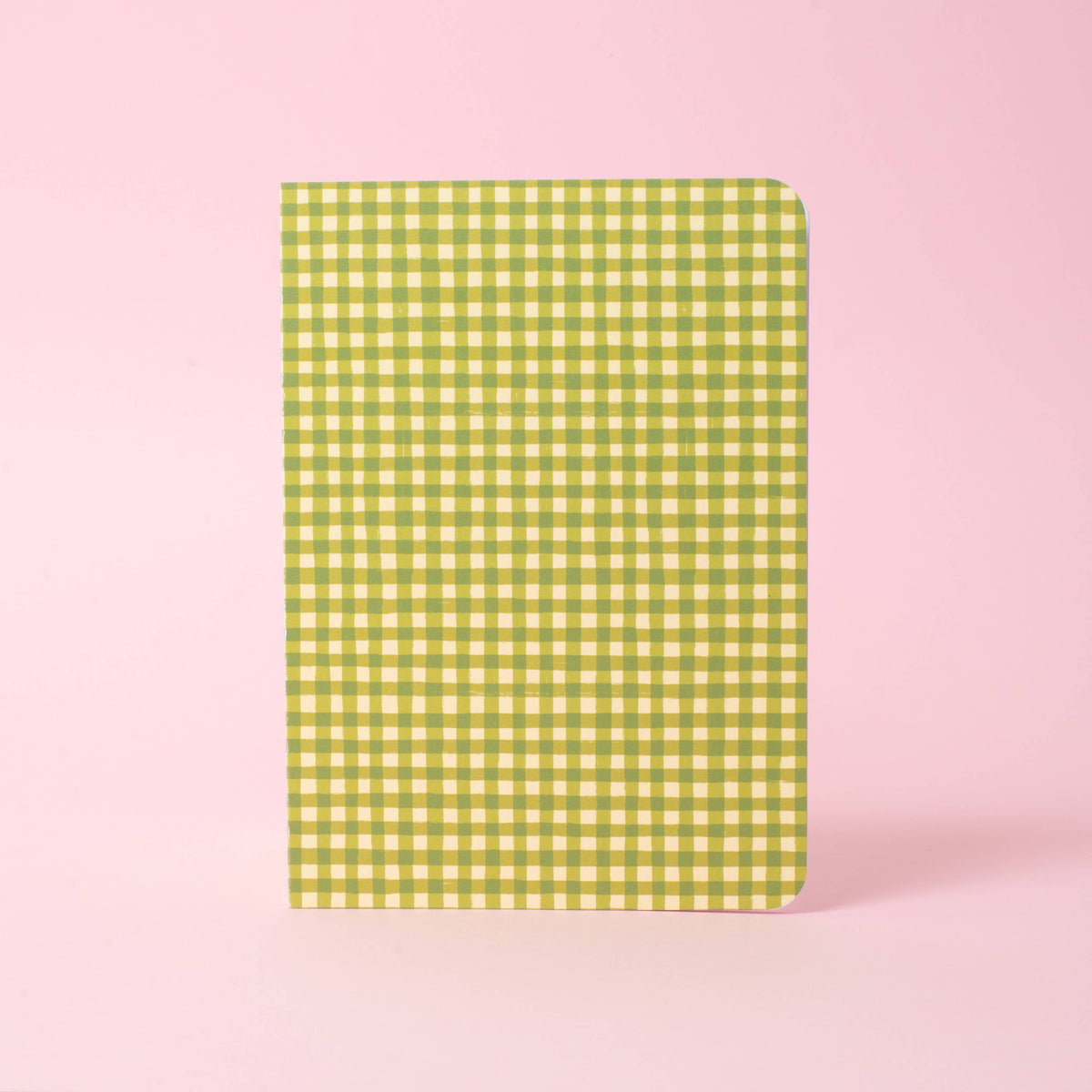 FOLDEEO NOTEBOOK FOLIO - GREEN GINGHAM