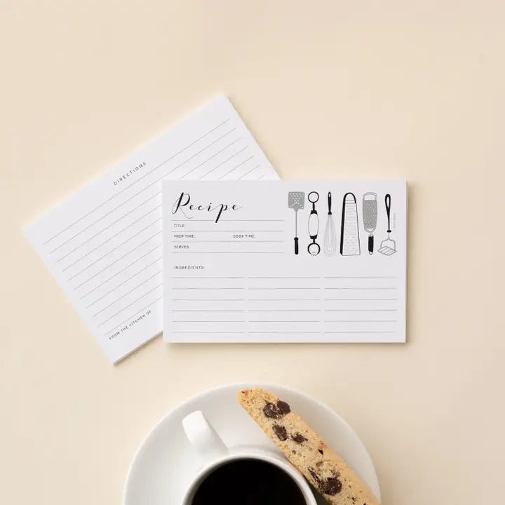 RECIPE CARDS