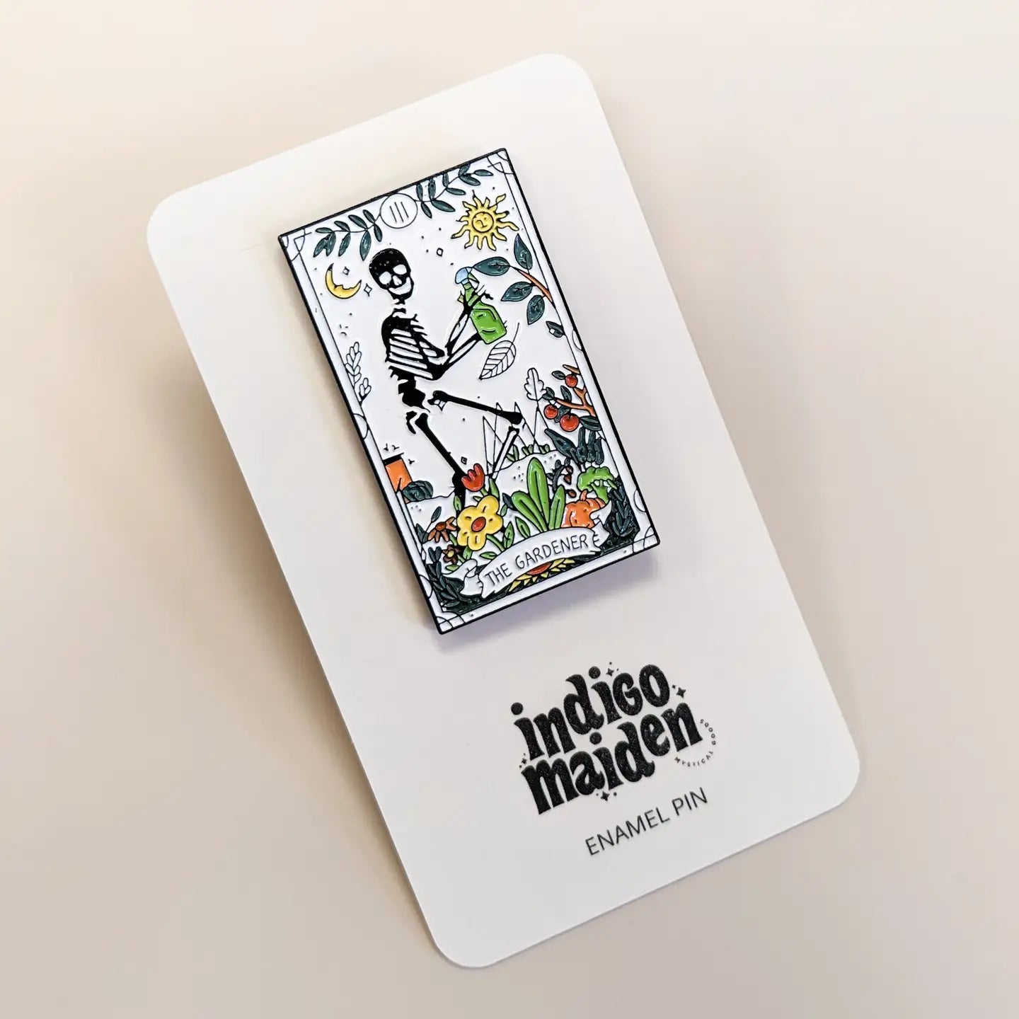 THE GARDENER ENAMEL PIN