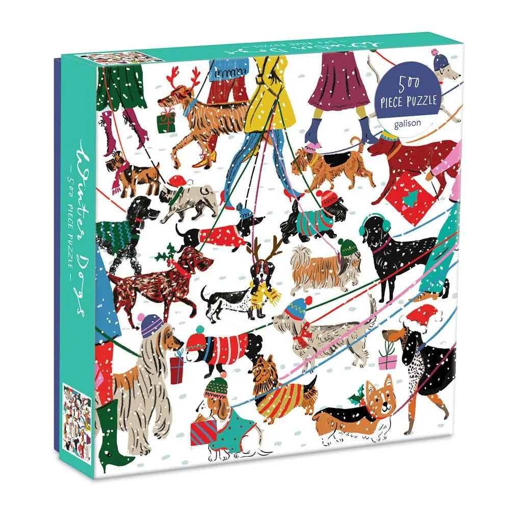 WINTRY PET PUZZLES