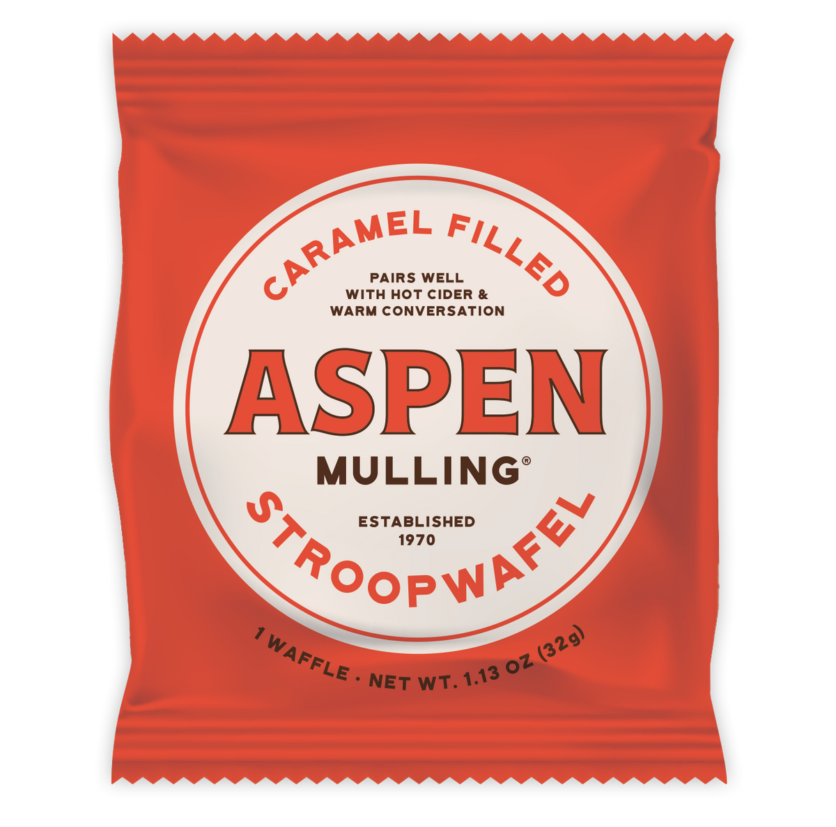 ASPEN MULLING STROOPWAFELS - SINGLE SERVE