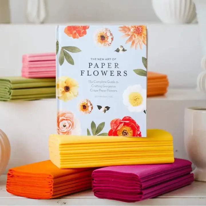 THE NEW ART OF PAPER FLOWERS: A GUIDE TO CREPE PAPER FLOWERS