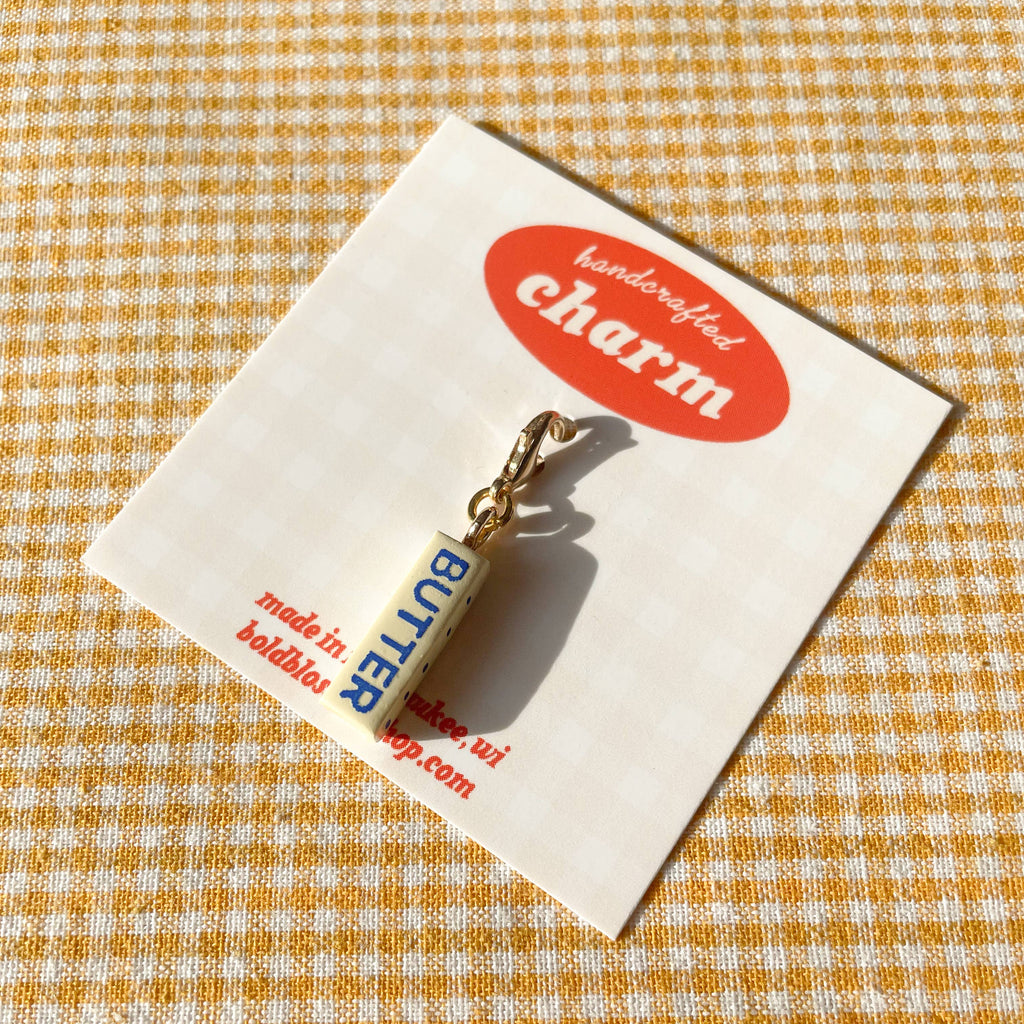BAG CHARM: SALTED BUTTER