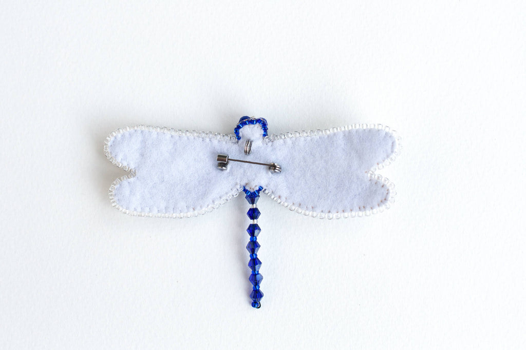 DRAGONFLY BEADED BROOCH KIT