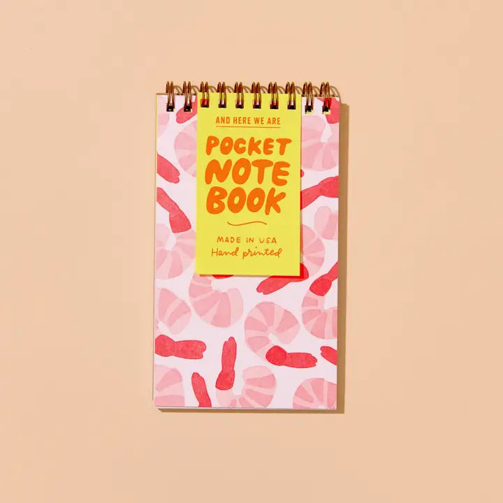 AND HERE WE ARE POCKET NOTEBOOKS