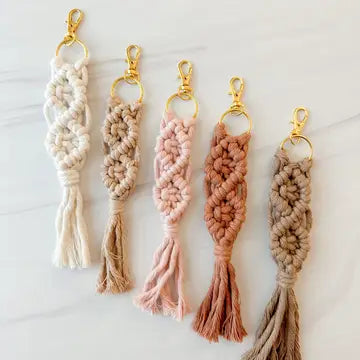 MACRAME KEYCHAIN LANYARD