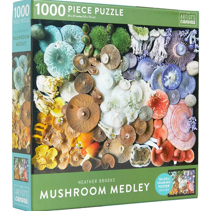 MUSHROOM MEDLEY JIGSAW PUZZLE