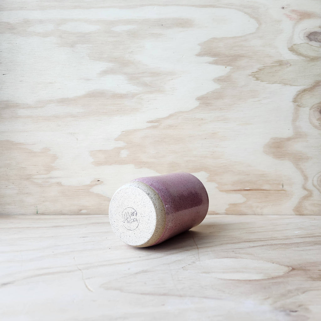 CLASSIC CERAMIC TRAVEL TUMBLER: CHRYSANTHEMUM PINK