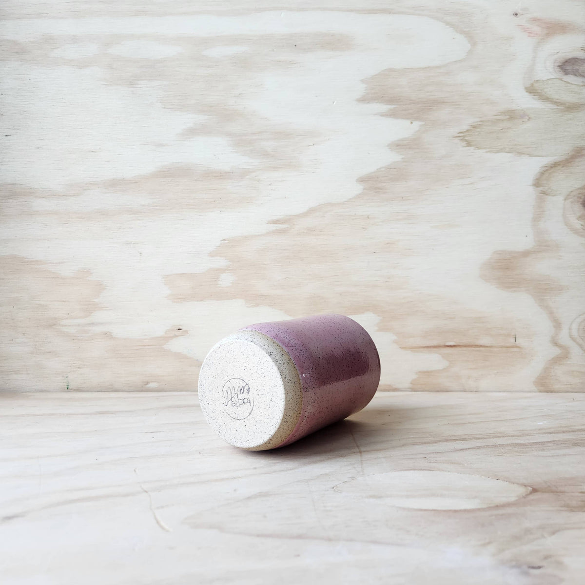 CLASSIC CERAMIC TRAVEL TUMBLER: CHRYSANTHEMUM PINK