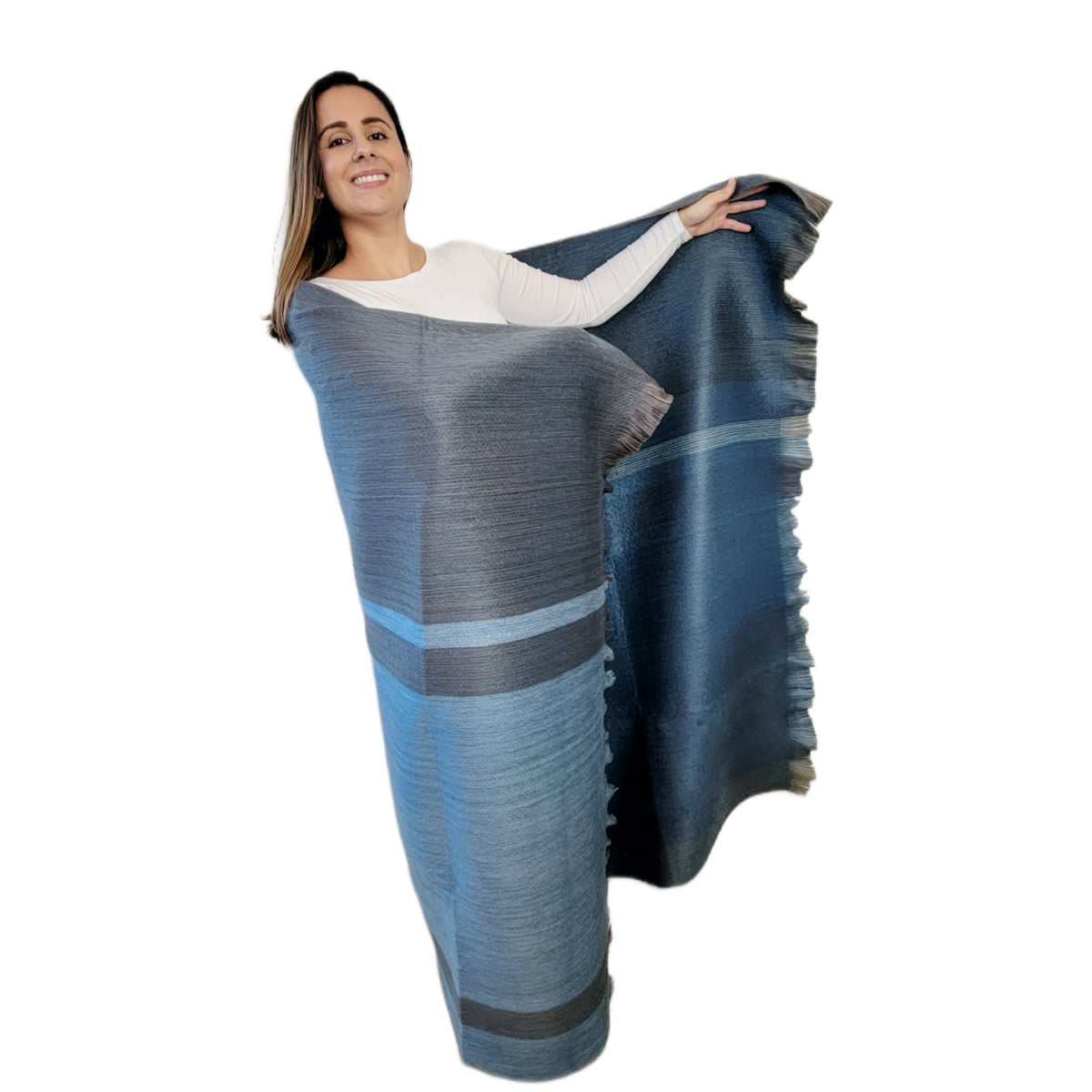 COPA - REVERSIBLE ALPACA WOOL THROW BLANKET