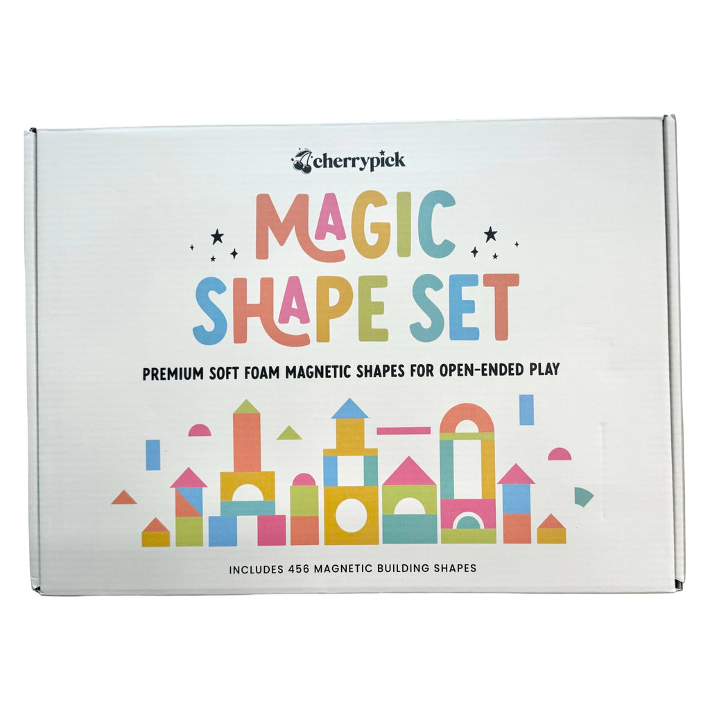 MAGIC SHAPE SET - SOFT FOAM MAGNETIC SHAPES