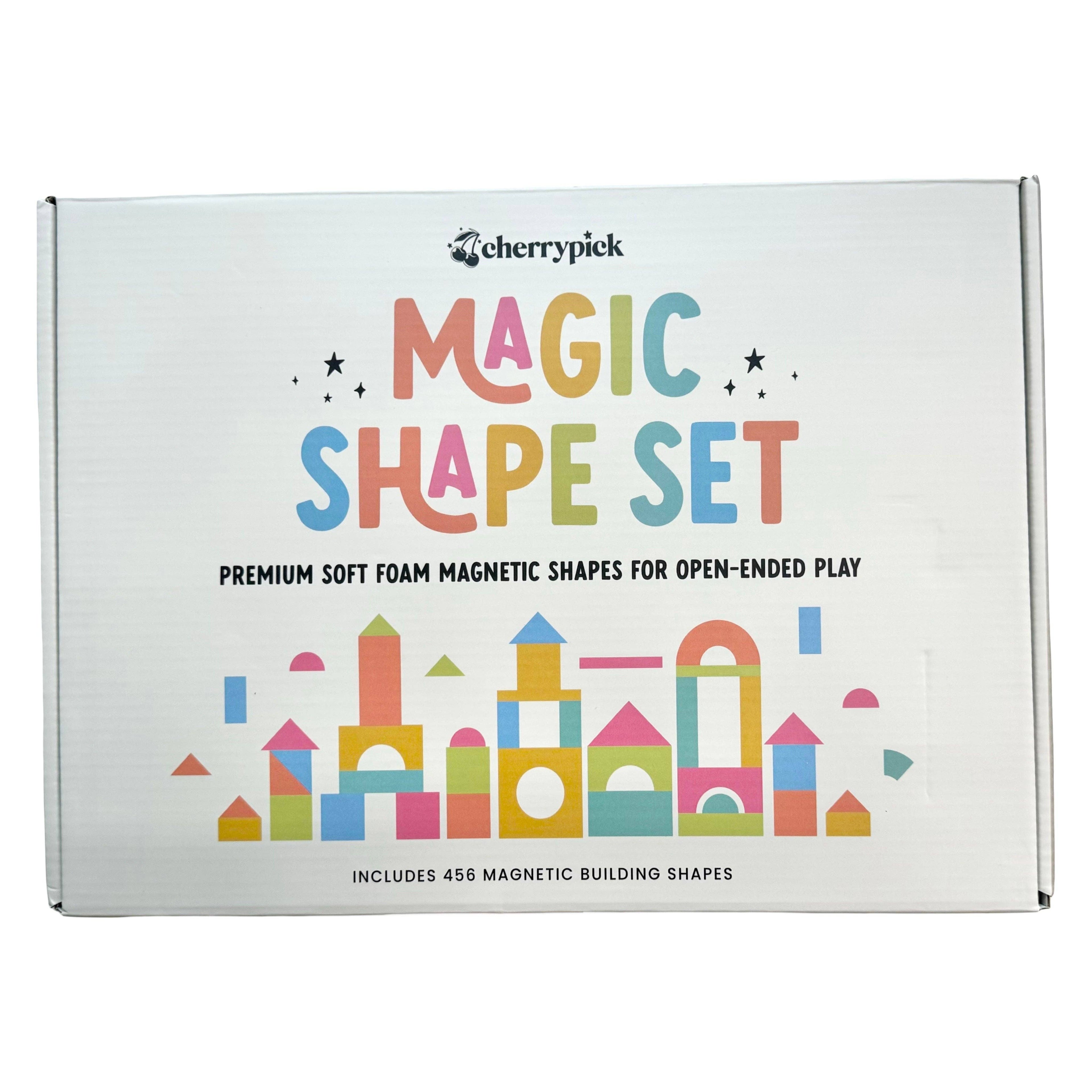 MAGIC SHAPE SET - SOFT FOAM MAGNETIC SHAPES