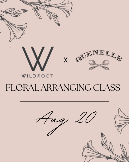 FLORAL ARRANGING CLASS (AUG 20)