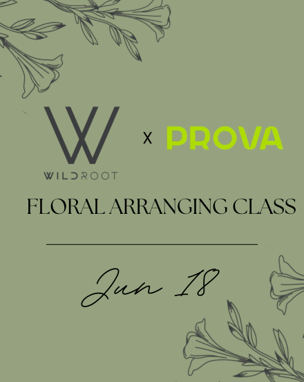 FLORAL ARRANGING CLASS (JUN 18)