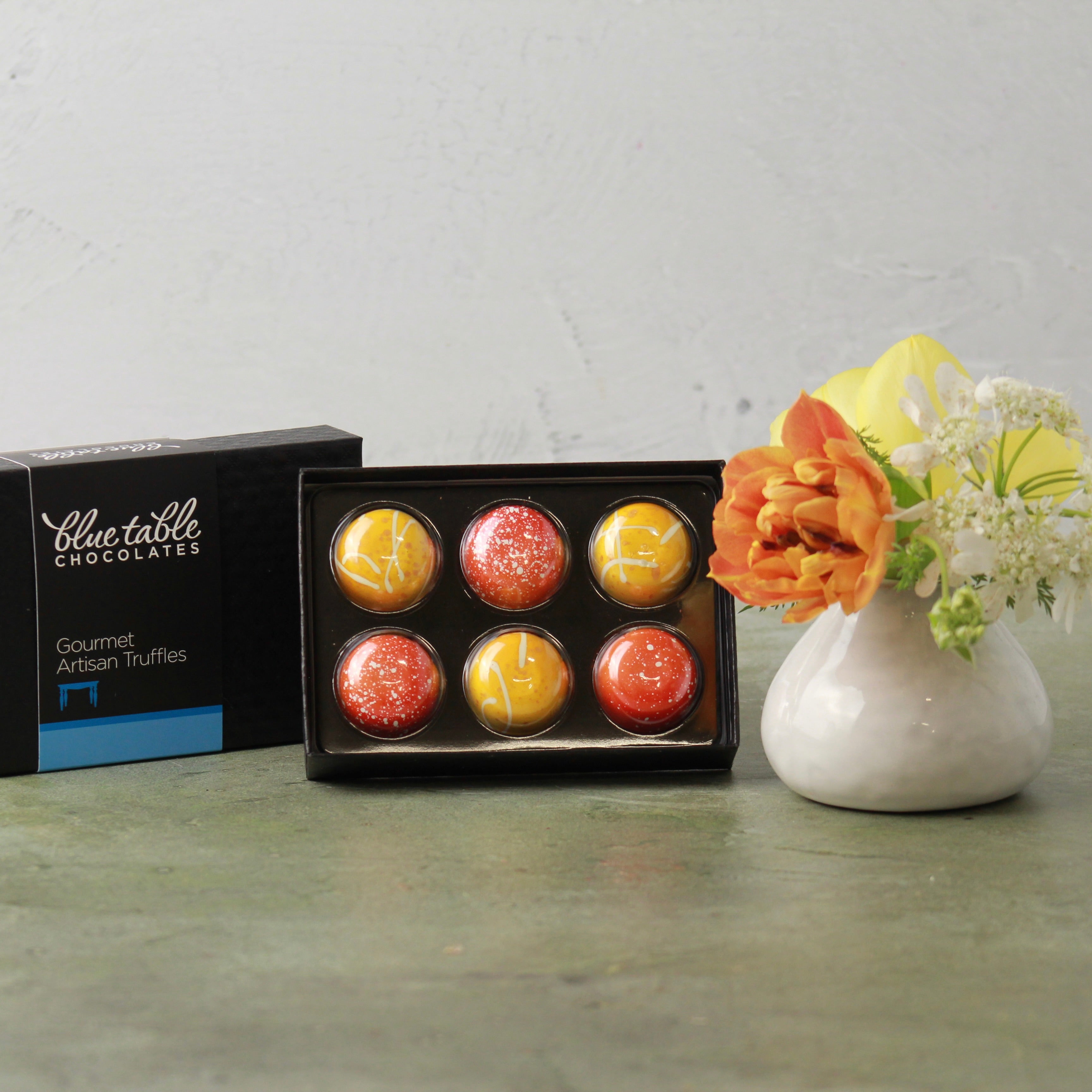 BLUE TABLE CHOCOLATE BONBONS