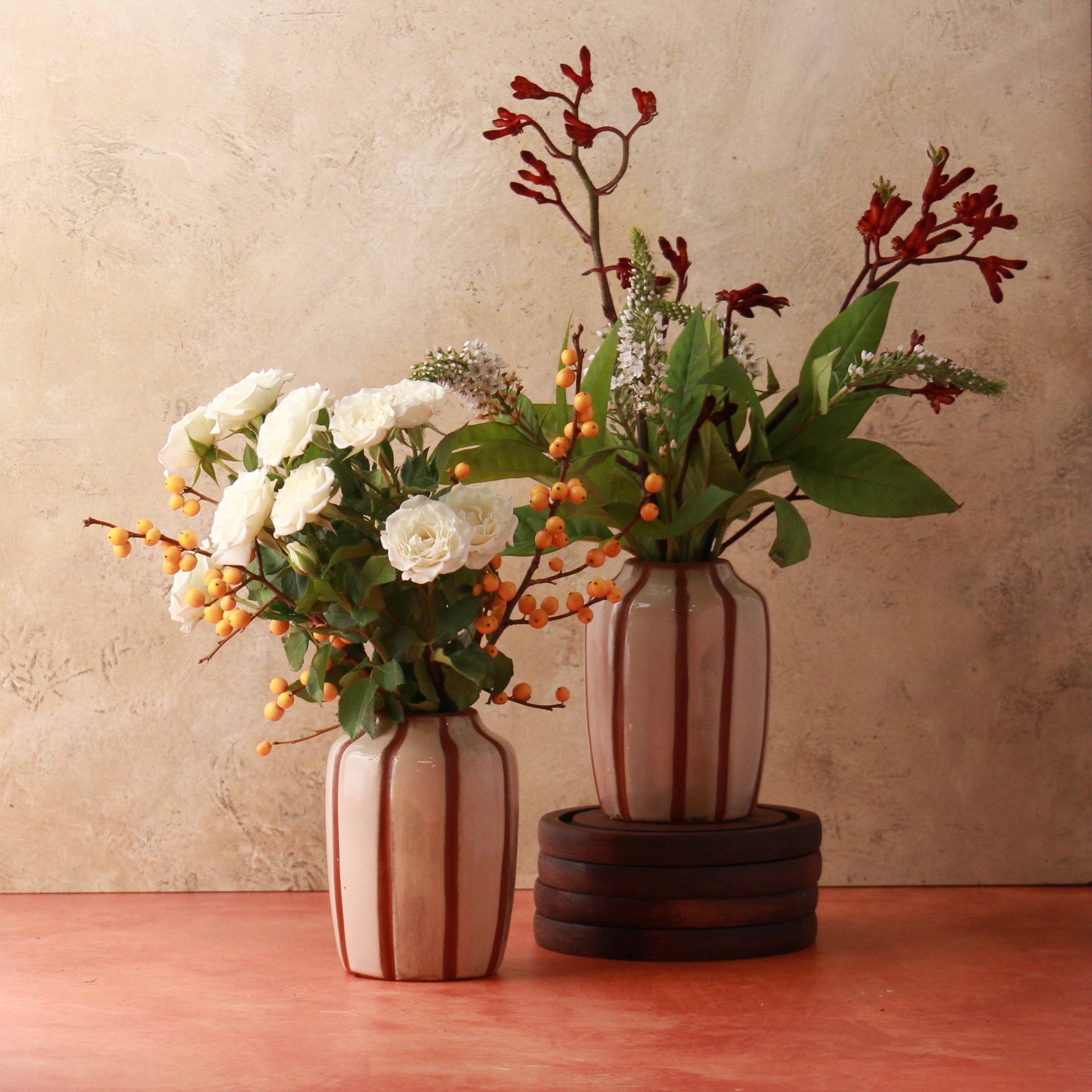 THANKSGIVING BUD VASE TRIO