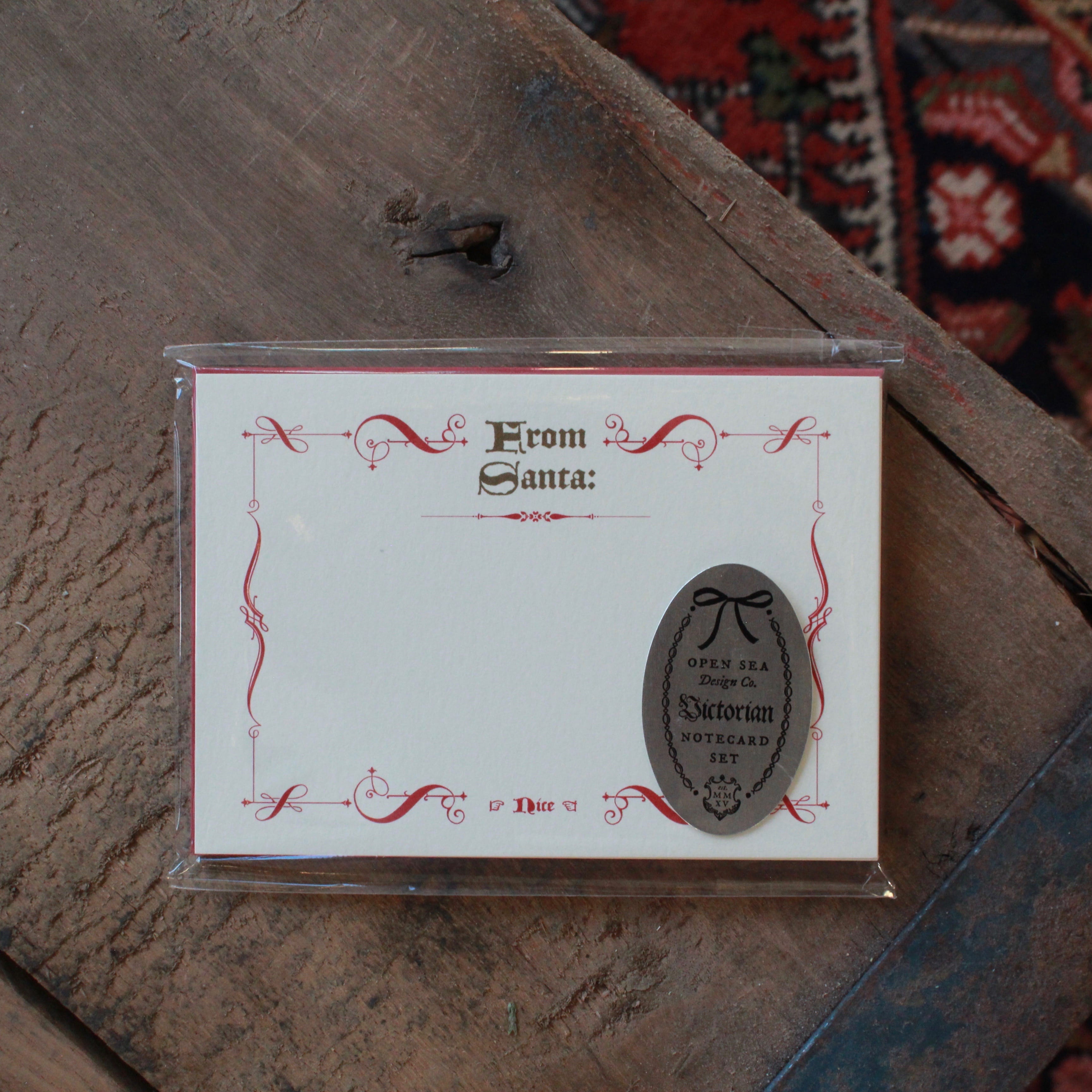 FROM SANTA HOLIDAY CARD SET