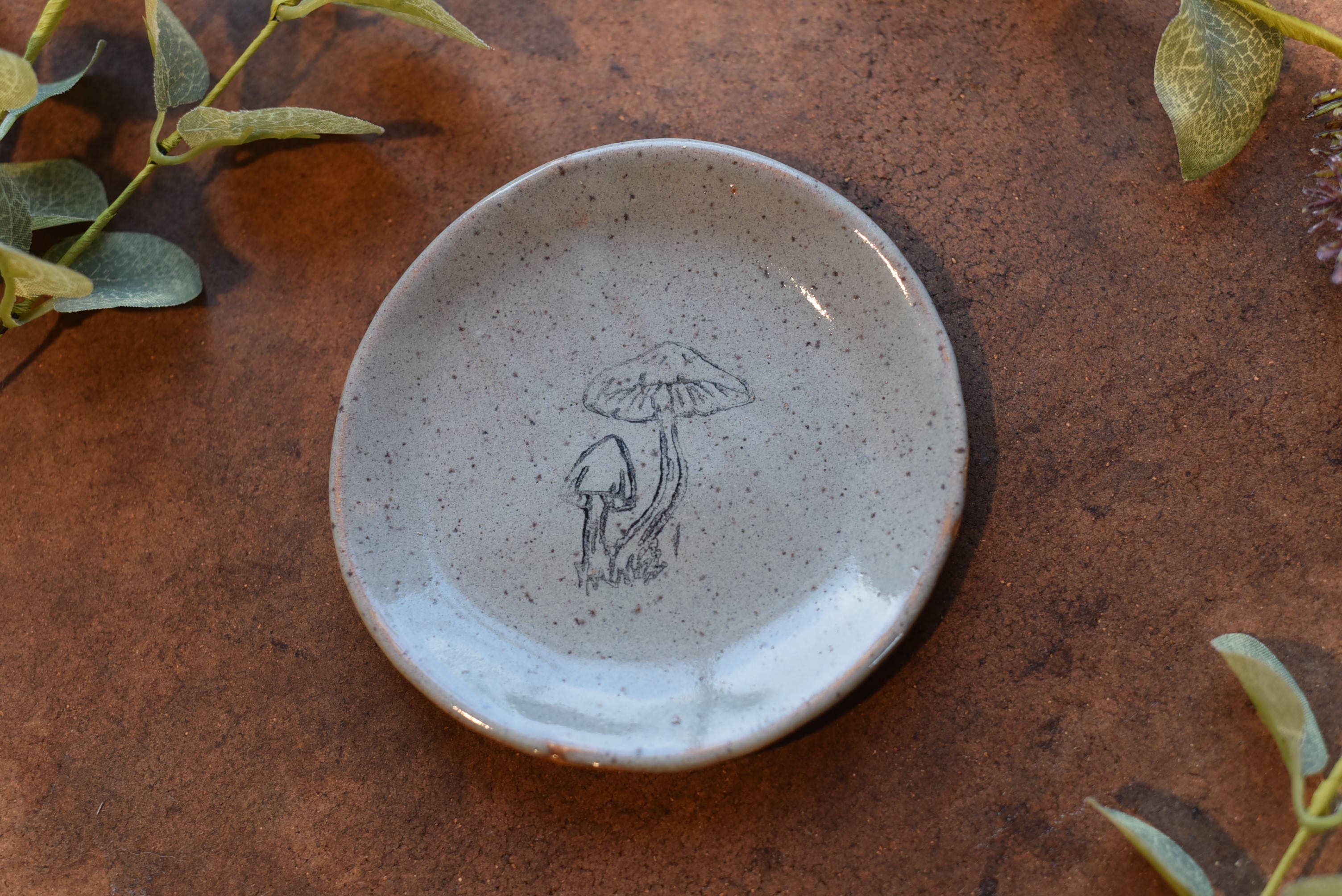 MINI PLATE - MUSHROOM