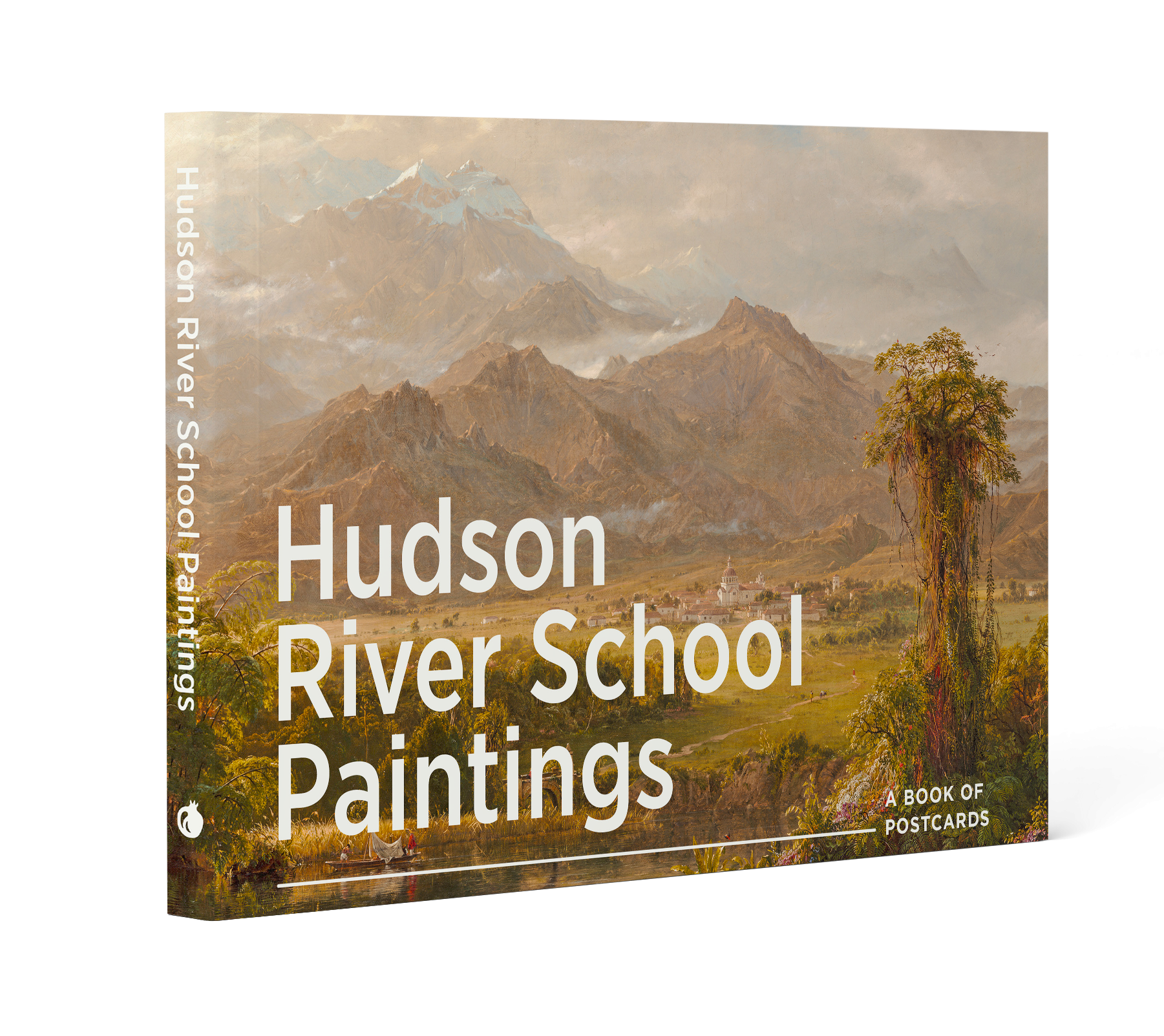 HUDSON RIVER SCHOOL PAINTINGS BOOK OF POSTCARDS