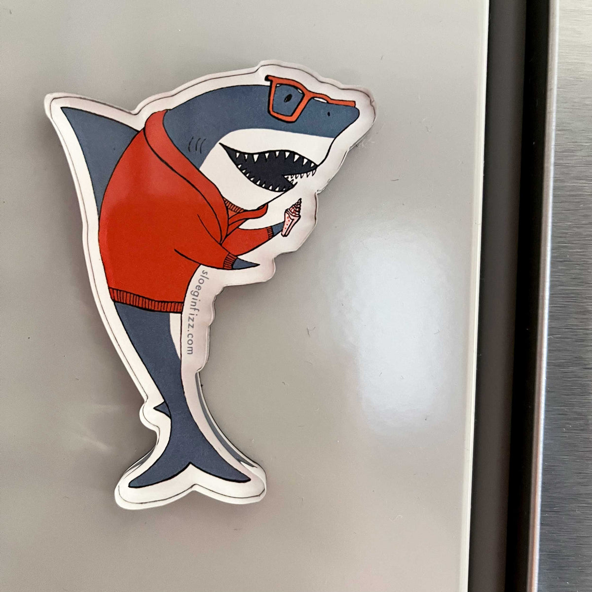 SHARK REFRIGERATOR MAGNET