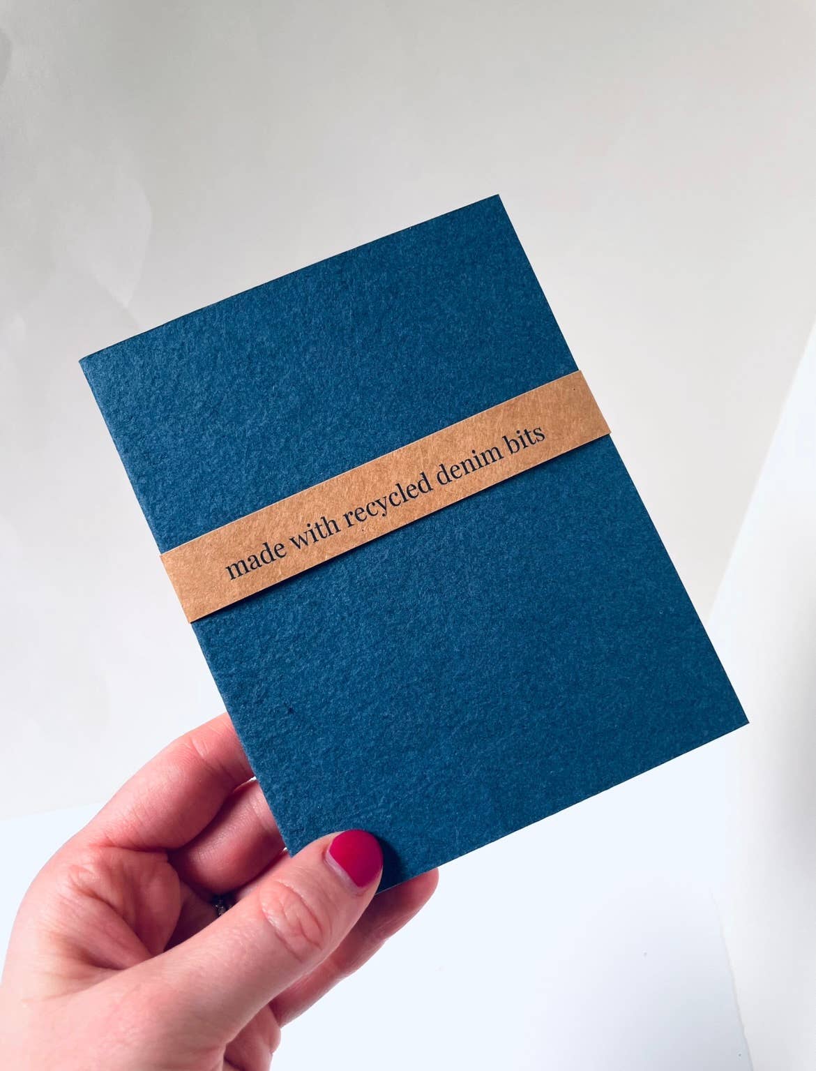 MINI RECYCLED DENIM CONFETTI NOTEBOOK
