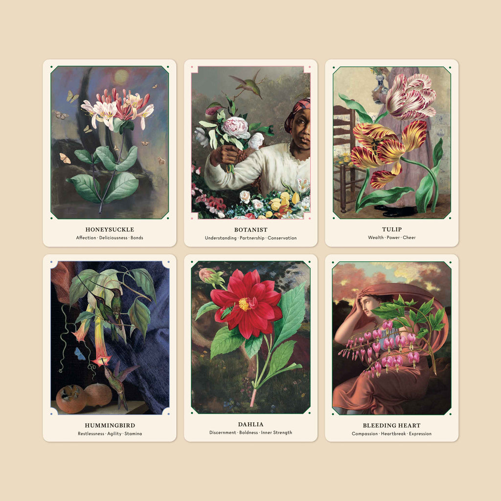 THE FLOWER ORACLE: 44 CARD DESK & GUIDEBOOK