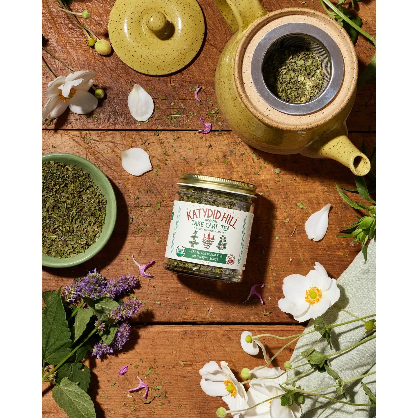 KATYDID HILL FARM ORGANIC HERBAL TEAS