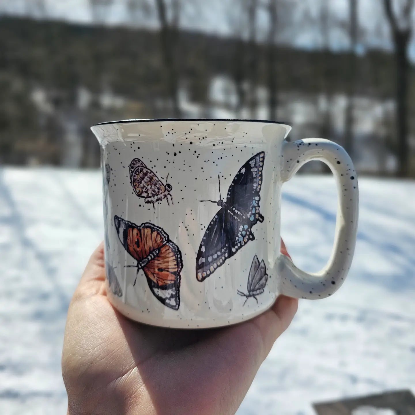 BUTTERFLY AND MOTH LOVER MUG