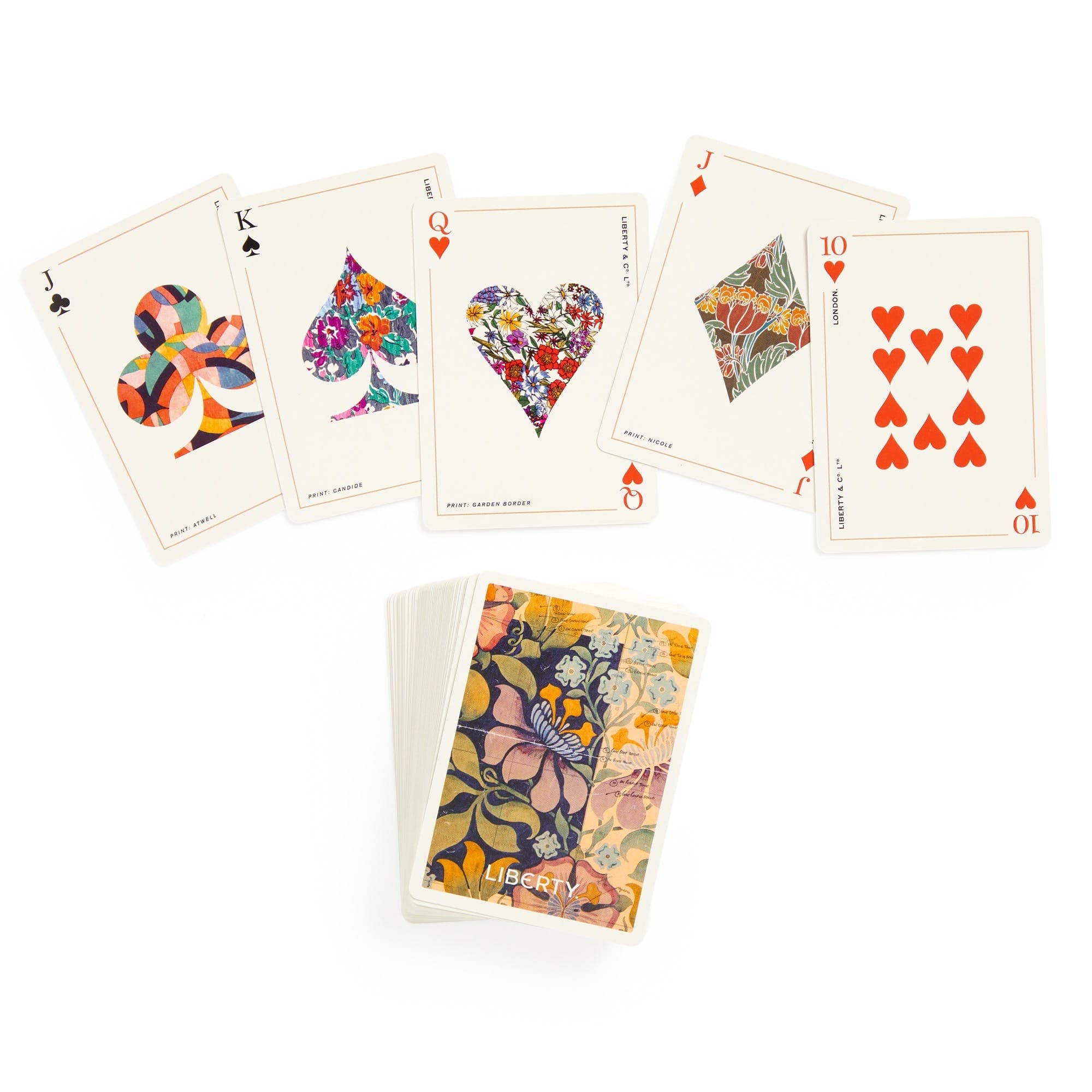 LIBERTY ARCHIVE PLAYING CARD DESK