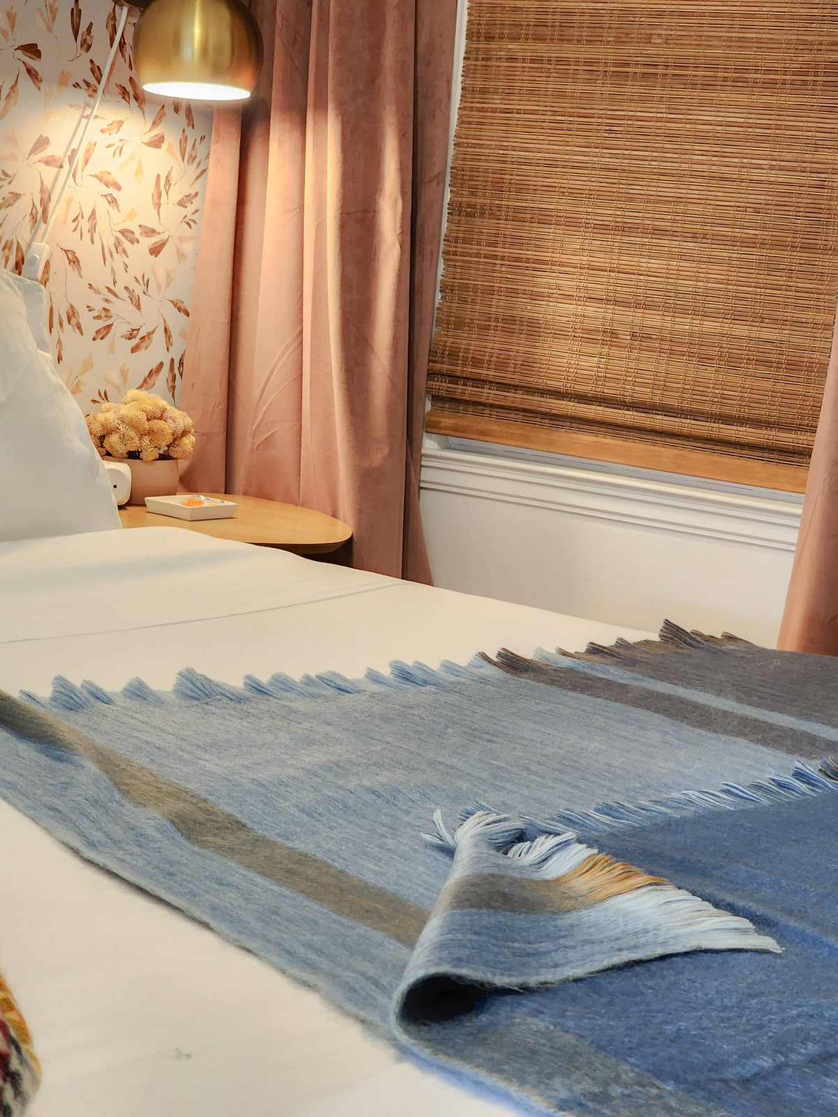 COPA - REVERSIBLE ALPACA WOOL THROW BLANKET