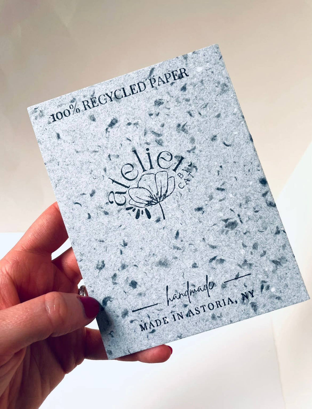 MINI RECYCLED DENIM CONFETTI NOTEBOOK