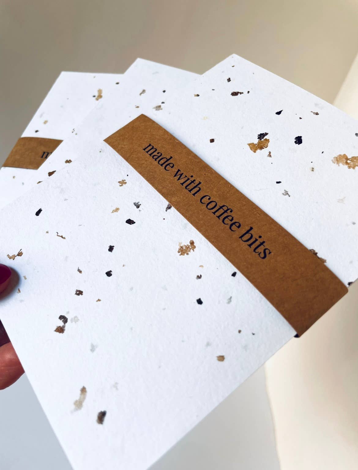 MINI RECYCLED COFFEE CONFETTI NOTEBOOK