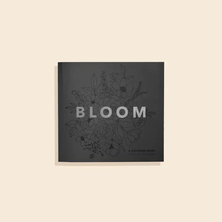 BLOOM: A TRAVEL SIZED FLORAL COLORING BOOK
