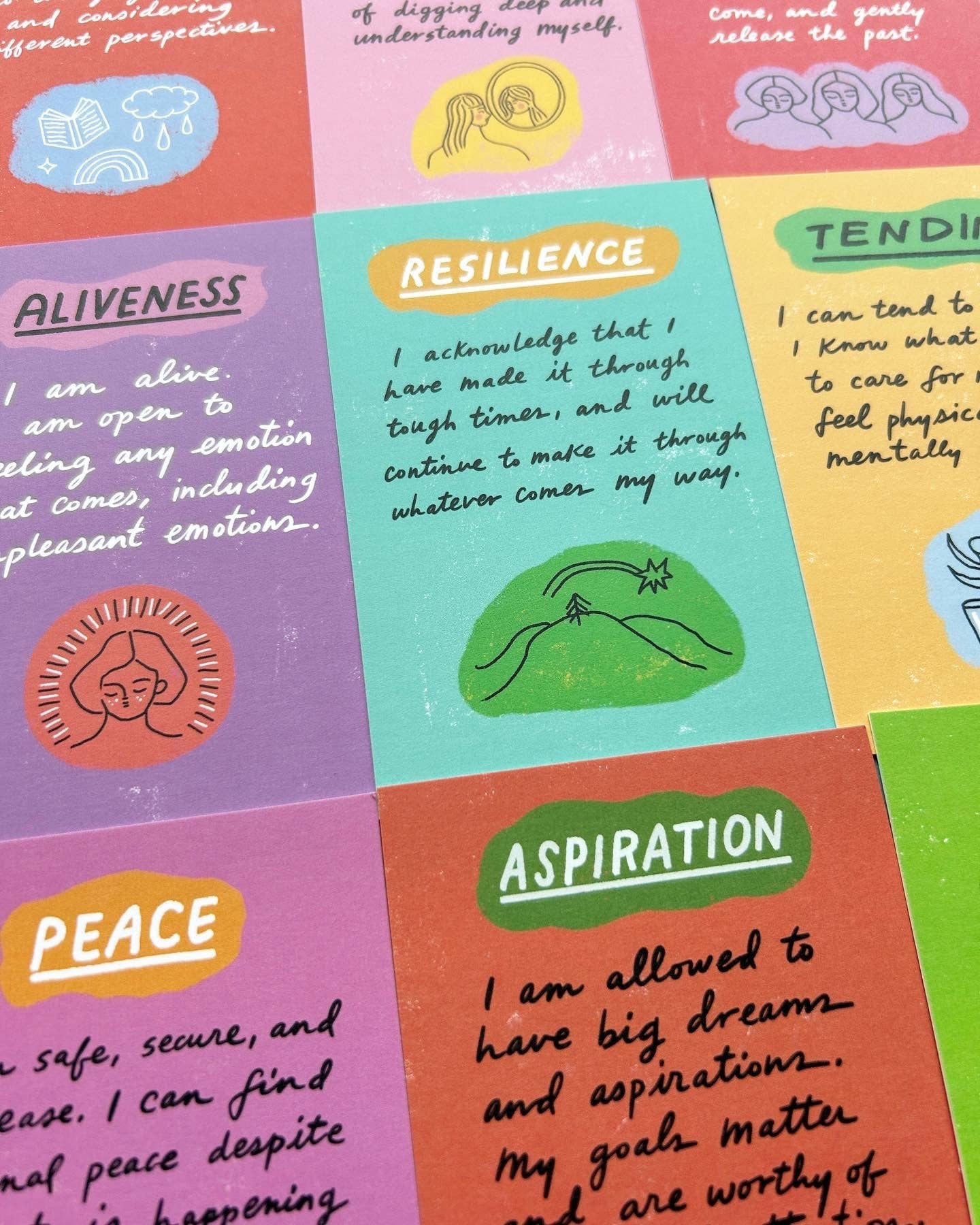 AFFIRMATION CARD DESK
