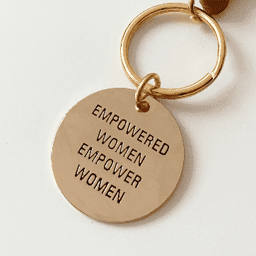 EMPOWERED WOMEN KEY CHAIN