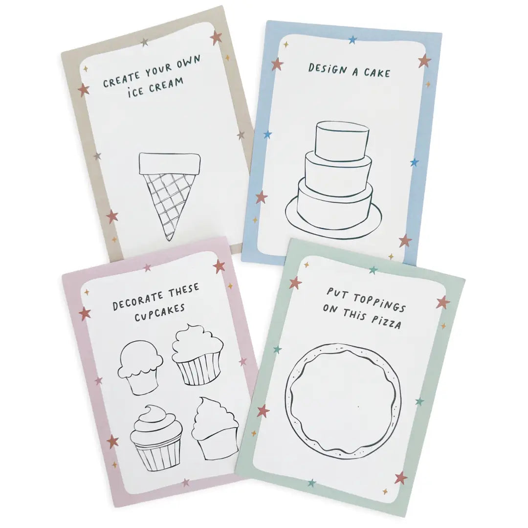 FOODIE FUN KIDS PRETEND PLAY NOTEPAD