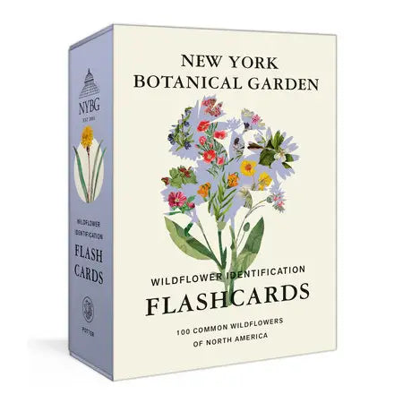 NEW YORK BOTANICAL GARDEN WILDFLOWER IDENTIFICATION FLASHCARDS