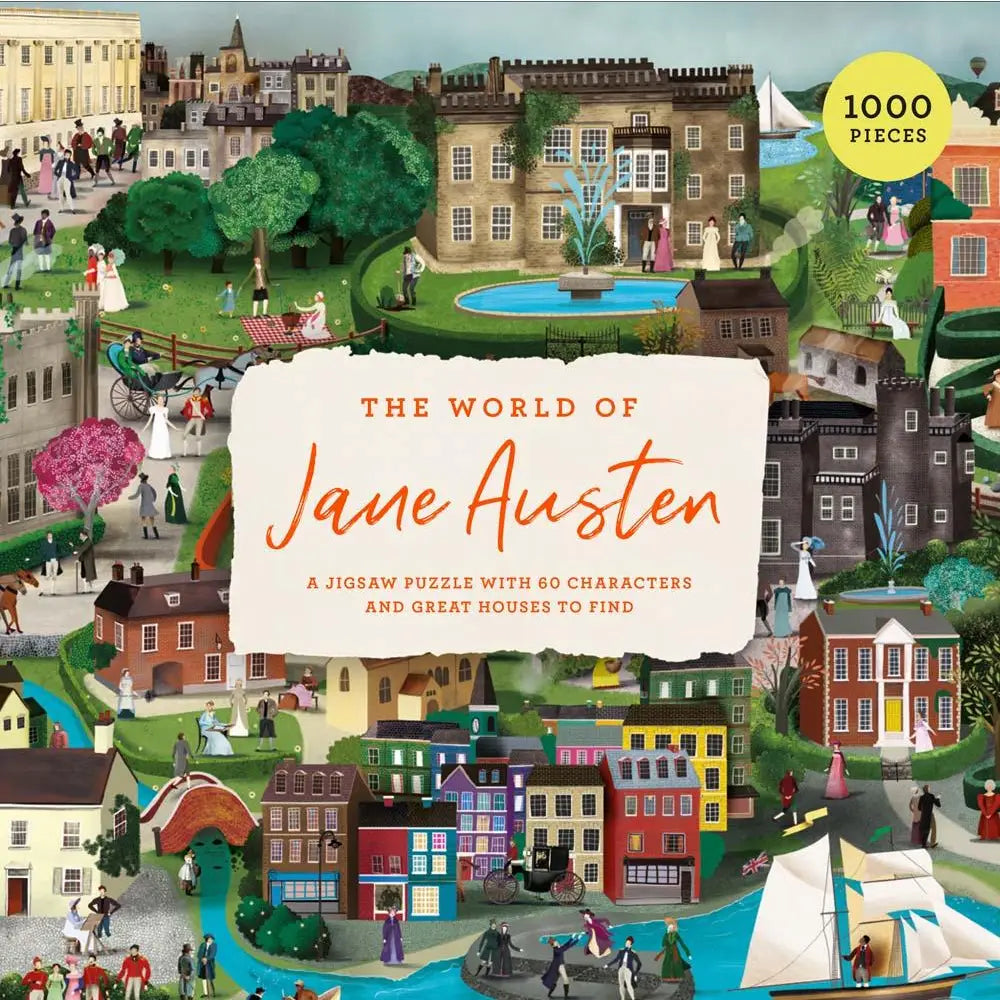 THE WORLD OF JANE AUSTEN 1000 PIECE PUZZLE