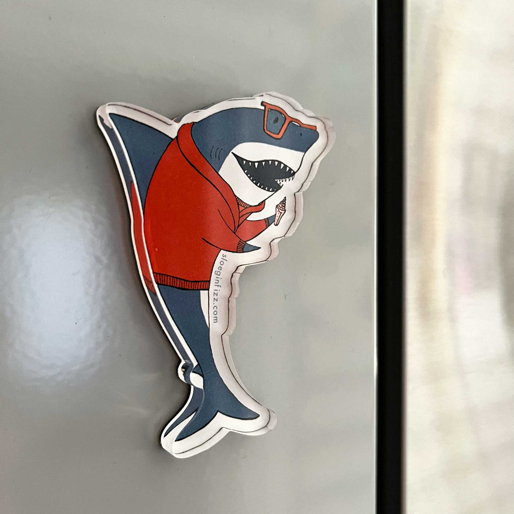 SHARK REFRIGERATOR MAGNET