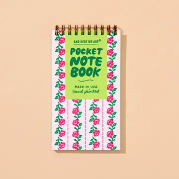 AND HERE WE ARE POCKET NOTEBOOKS