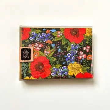 WILDFLOWER BOXED CARD SET (OF 8)