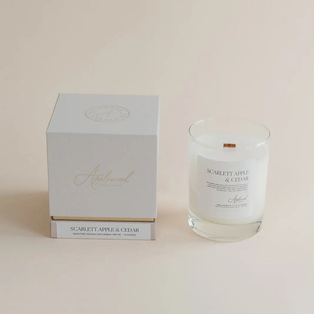 APPLEWOOD CANDLE CO. CANDLES