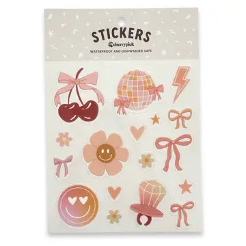 CHERRYPICK WATERPROOF STICKER SHEETS