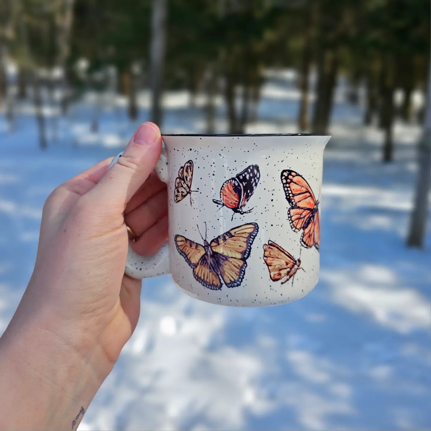 BUTTERFLY AND MOTH LOVER MUG