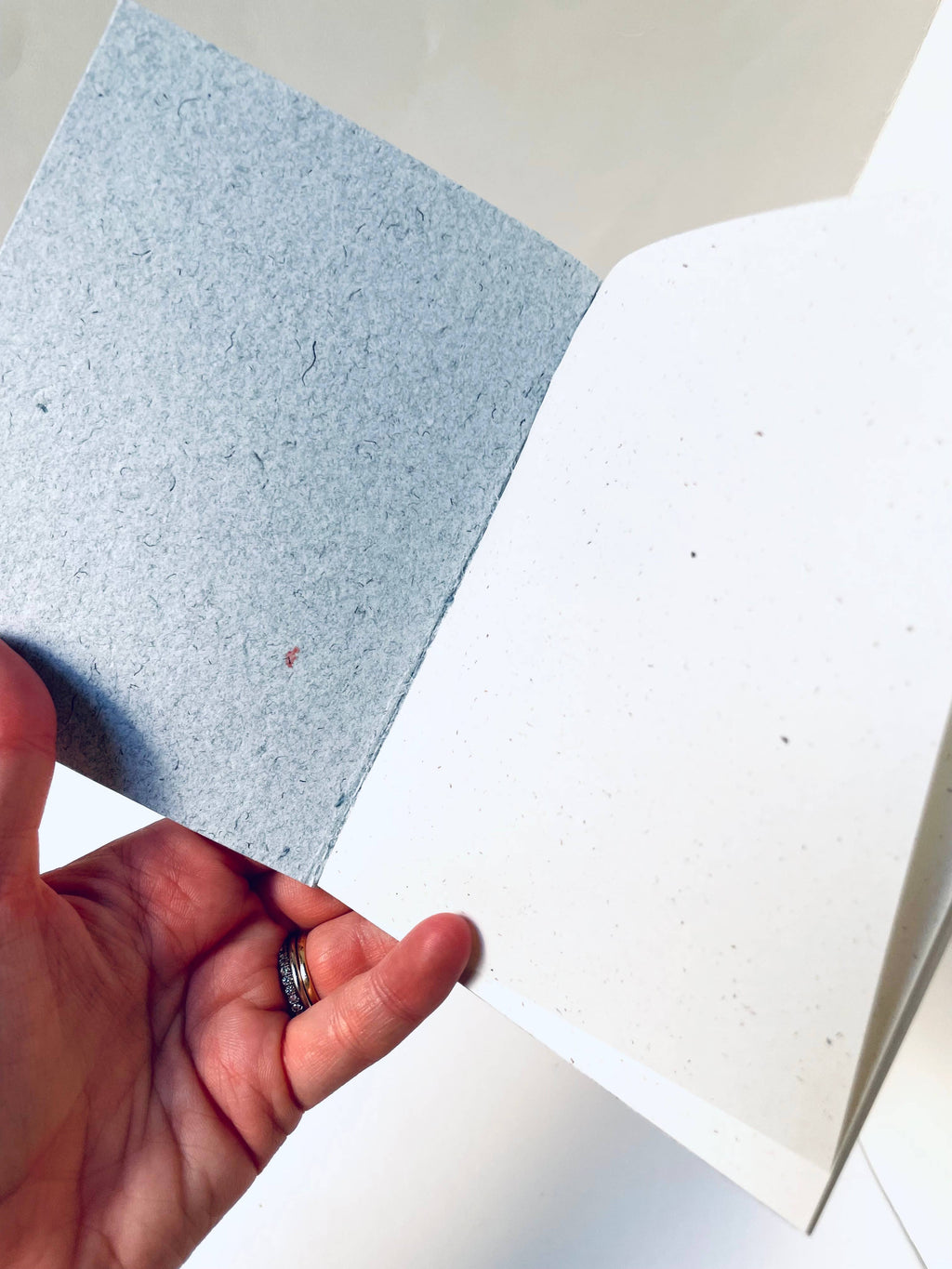 MINI RECYCLED DENIM CONFETTI NOTEBOOK
