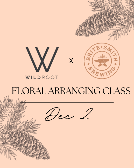 HOLIDAY FLORAL ARRANGING CLASS (DEC 2)