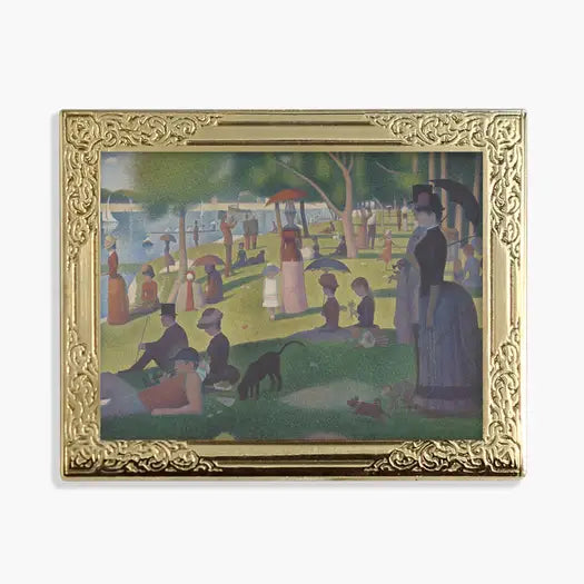 ART FRAME ENAMEL PIN