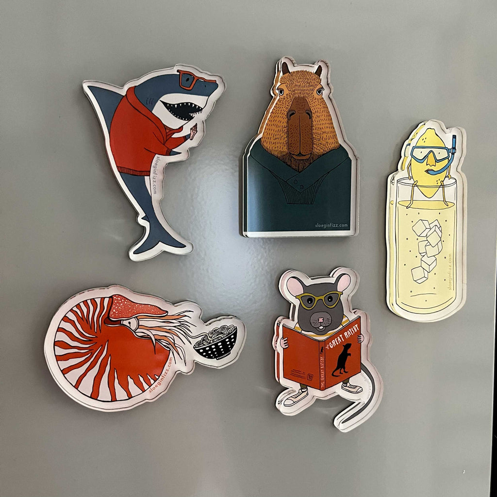 SHARK REFRIGERATOR MAGNET